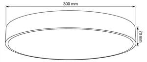 Brilagi - LED Stmívat. stropní svítidlo POOL LED/36W/230V pr. 30 cm béžová + DO