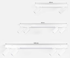 Brilagi - LED Bodové svítidlo SELE 2xGU10/30W/230V + LED/15W bílá