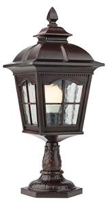 Redo 9652 - Venkovní lampa YORK 1xE27/70W/230V IP44 hnědá