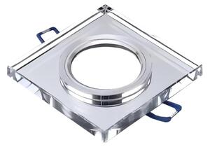 Podhledové svítidlo 1xGU10/MR16/10W/230V 9x9 cm lesklý chrom
