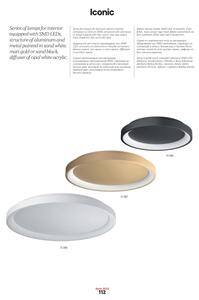 Redo 01-2675 - LED Stmívatelný lustr na lanku ICONIC LED/60W/230V pr. 78 cm bílá