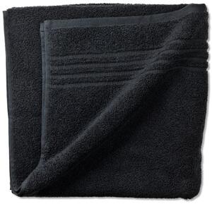 Kela Leonora ručník 140x70 cm černá 23427