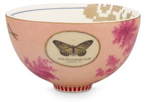 Pip Studio Heritage miska 12cm, růžová (Porcelánová miska z kolekce Heritage)