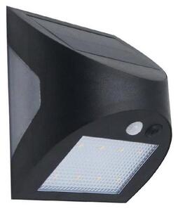 LED Solární nástěnné svítidlo se senzorem LED/3W/3,7V 1200 mAh IP54 černá