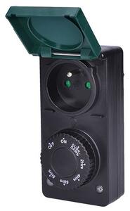 SOLIGHT Časovač se soumrakovým senzorem, 230V, 3600W, IP44
