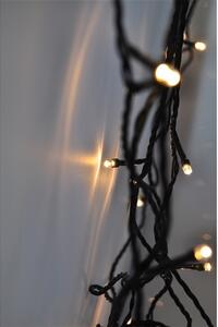 SOLIGHT LED venkovní vánoční řetěz, 200 LED, 20m, přívod 5m, 8 funkcí, časovač, IP44, teplá bílá