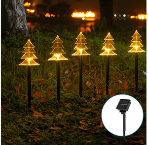Aigostar - LED Solární vánoční svítidlo LED/0,054W/1,2V 1m IP65 teplá bílá