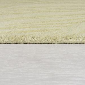 Flair Rugs koberce Kusový koberec Solace Lino Leaf Sage kruh ROZMĚR: 160x160 (průměr) kruh