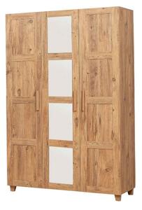 Designová šatní skříň Tailynn 189 cm borovice