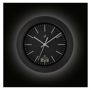 AURIOL® Nástěnné hodiny do koupelny (černá) (100349942002)