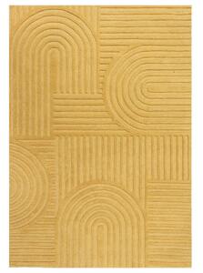 Flair Rugs koberce Kusový koberec Solace Zen Garden Ochre ROZMĚR: 160x230