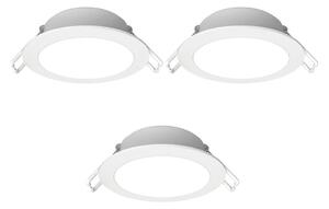 Aigostar- SADA 3xLED Koupelnové podhledové svítidlo 4,8W/230V 4000K IP65 bílá