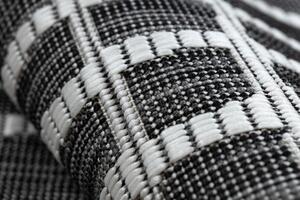 Dywany Łuszczów Kusový koberec Sion Sisal Trellis 22144 black/ecru – na ven i na doma Rozměry koberců: 80x150