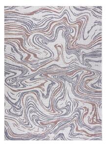 Dywany Łuszczów Kusový koberec Sion Sisal Waves 2836 ecru/blue/pink – na ven i na doma Rozměry koberců: 120x170