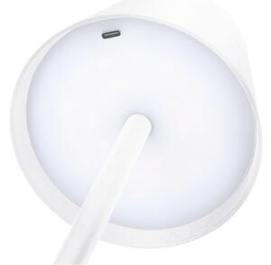 Solight WO69-W - LED Stm. nab. dot. stol. lampa LUCCA LED/3,7V 2000 mAh bílá