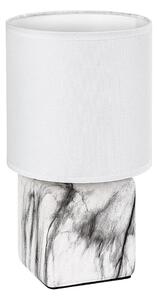 Rabalux 74069 - Stolní lampa NALISA 1xE14/40W/230V bílá/dekor mramoru