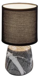 Rabalux 74066 - Stolní lampa NALISA 1xE14/40W/230V černá/dekor mramoru