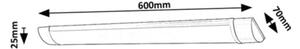 Rabalux 78023 - LED Podlinkové svítidlo BATTEN LIGHT2 LED/18W/230V 60 cm