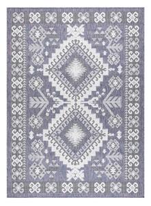 Dywany Łuszczów Kusový koberec Sion Sisal Aztec 3007 blue/pink/ecru – na ven i na doma - 120x170 cm