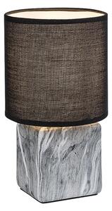 Rabalux 74068 - Stolní lampa NALISA 1xE14/40W/230V černá/dekor mramoru
