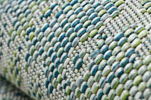 Dywany Łuszczów Kusový koberec Sion Sisal Aztec 22184 green/blue/ecru – na ven i na doma - 120x170 cm