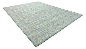 Dywany Łuszczów Kusový koberec Sion Sisal Aztec 22184 green/blue/ecru – na ven i na doma Rozměry koberců: 80x150