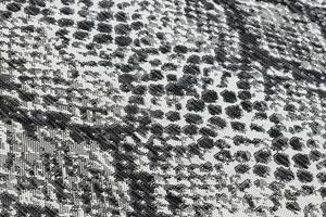 Dywany Łuszczów Kusový koberec Sion Sisal Snake`s skin 22162 ecru/black ROZMĚR: 80x150