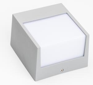 Brilagi - LED Venkovní nástěnné svítidlo TERNI LED/12W/230V šedá IP44