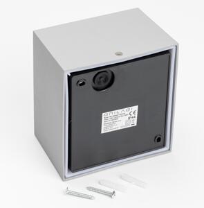 Brilagi - LED Venkovní nástěnné svítidlo TERNI LED/12W/230V šedá IP44