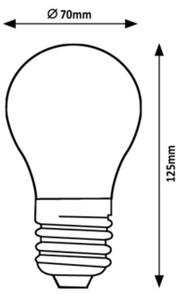 Rabalux 79203 - LED Žárovka FILAMENT A70 E27/18W/230V 4000K