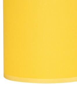 Brilagi-LED Flexibilní nástěnná lampa NUBILA 1xE27/25W/230V + LED/3W mosaz/žlutá