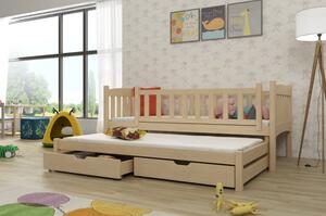 VÝPRODEJ - Dětská postel 80x180 ADINA - borovice