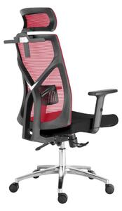 Kancelářská židle NEOSEAT DIBERTI černo-červená