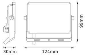 Osram - LED Reflektor FLOODLIGHT LED/20W/230V 3000K IP65