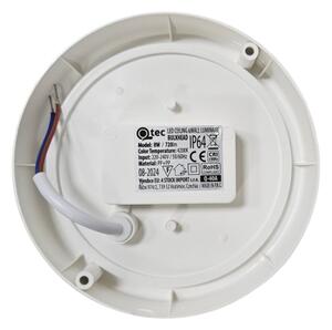 LED Venkovní stropní svítidlo LED/8W/230V 4200K pr. 14 cm IP64 bílá