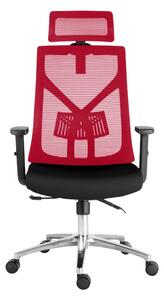Kancelářská židle NEOSEAT DIBERTI černo-červená