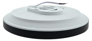 LED Koupelnové stropní svítidlo FLUME LED/10W/230V pr. 22,5 cm IP44 černá