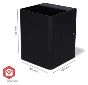 Nedis ZBLOW10RGBW - LED RGBW Stm. venk. svít. LED/12W/230V IP65 Wi-Fi Tuya černá