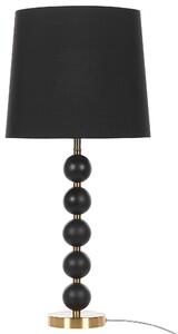 Stolní lampa 75 cm černá / zlatá ASSONET