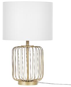 Stolní lampa 58 cm bílá / zlatá THOUET