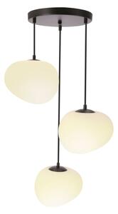BRILAGI - Lustr na lanku PEBBLES 3xE27/40W/230V pr. 42 cm černá