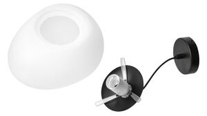 BRILAGI - Lustr na lanku PEBBLES 1xE27/40W/230V pr. 30 cm černá