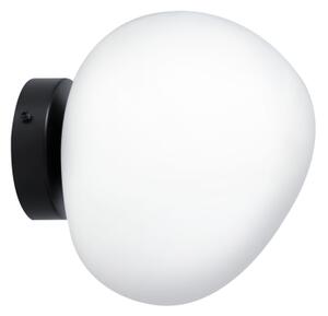 BRILAGI - Nástěnné svítidlo PEBBLES 1xE27/40W/230V pr. 20 cm černá