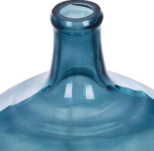 Sklo Dekorativní váza 31 Modrá CHAPPATHI