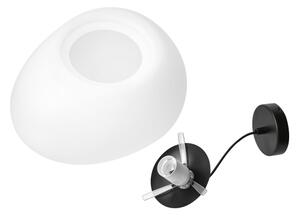 BRILAGI - Lustr na lanku PEBBLES 1xE27/40W/230V pr. 40 cm černá