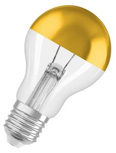 LED Žárovka se zrcadlovým vrchlíkem SUPERSTAR E27/7W/230V 2700K zlatá - Osram