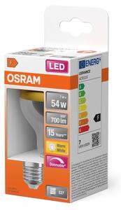 LED Žárovka se zrcadlovým vrchlíkem SUPERSTAR E27/7W/230V 2700K zlatá - Osram