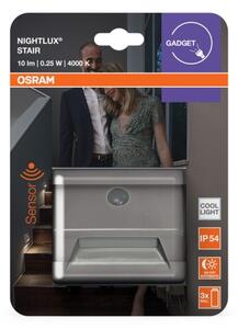 Osram - LED Schodišťové svítidlo se senzorem NIGHTLUX LED/0,25W/3xAAA IP54