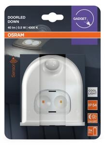 Osram - LED Venkovní nástěnné svítidlo se senzorem DOORLED LED/0,5W/3xAA IP54