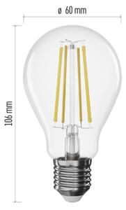 LED Stmívatelná žárovka FILAMENT A60 E27/7,5W/230V 2700K